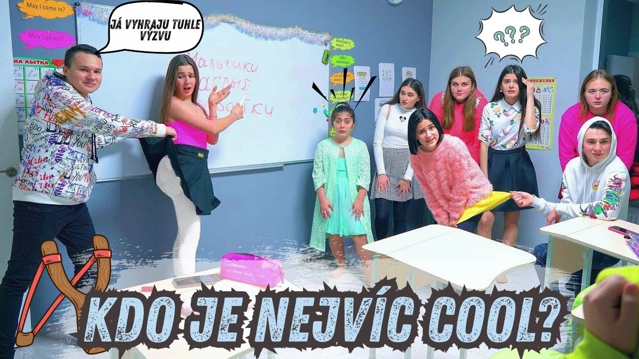 Kluci VS holky 👿 Kdo je největší frajer ve škole? Milionářka Diana a přátelé