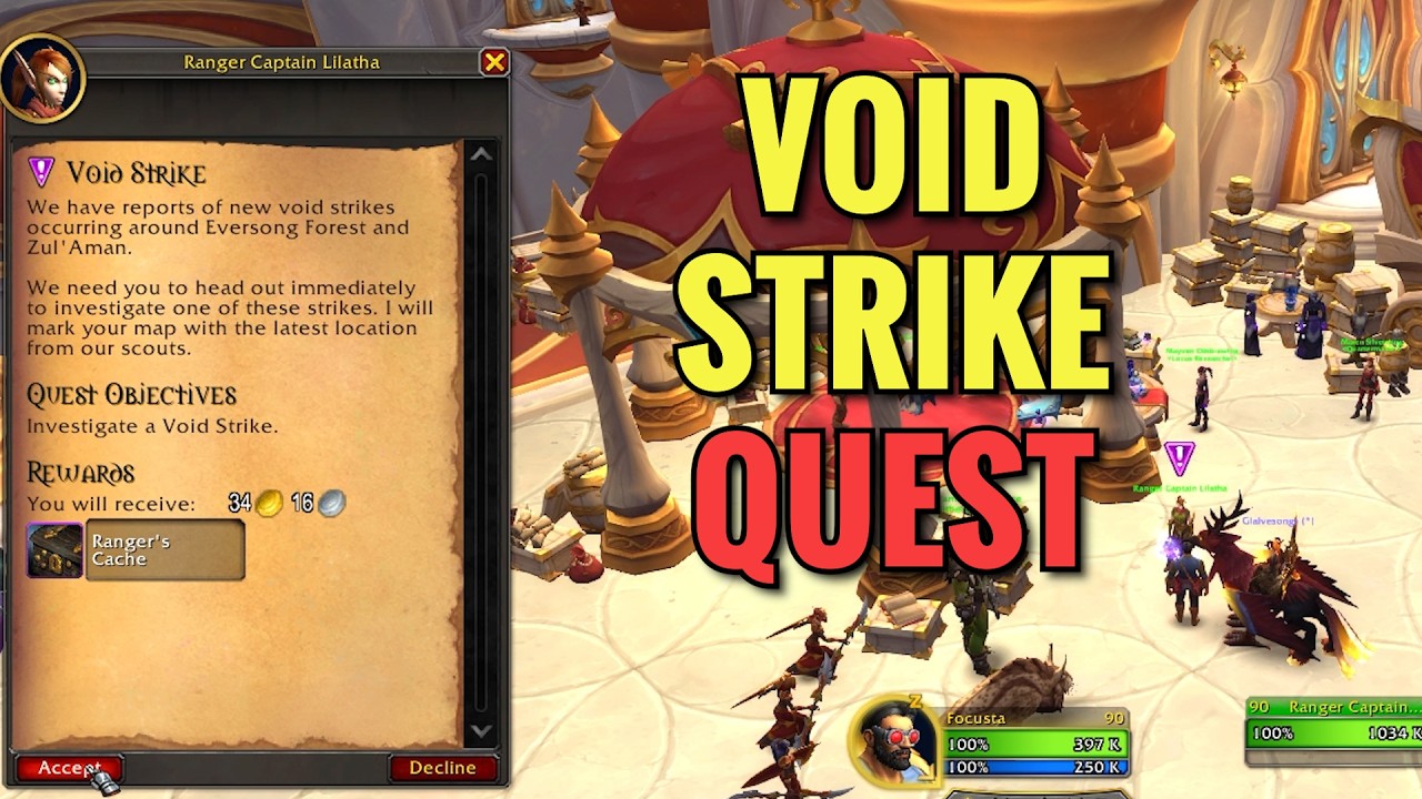 Void Strike Quest (WoW Midnight)