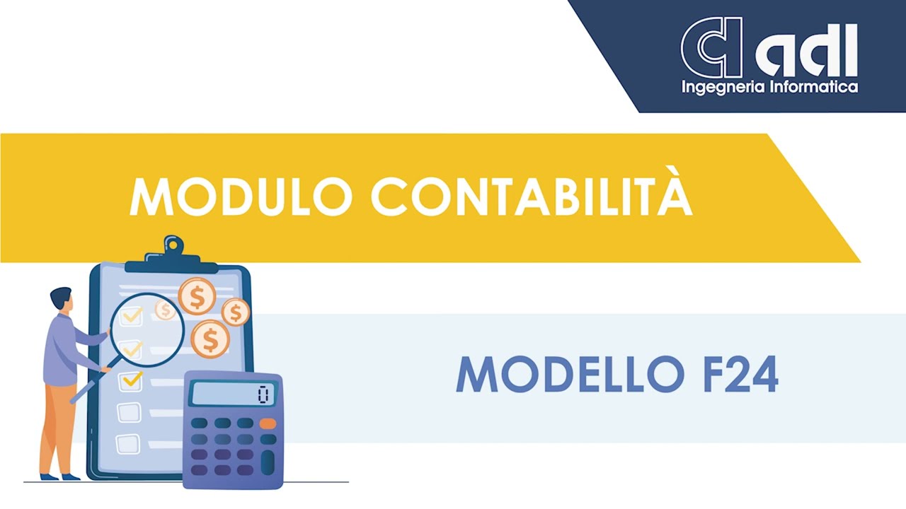 Modulo contabilità - Promek: genera il Modello F24