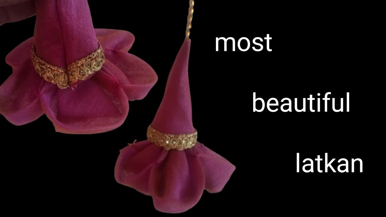 Most beautiful flower tassels|latkan