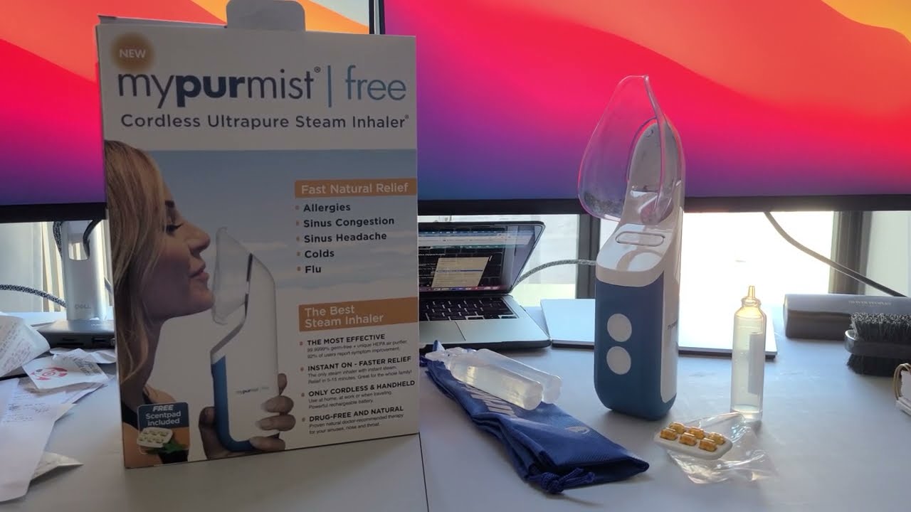 mypurmist free - Cordless Ultrapure Steam Inhaler Review- Does it work? Pros/Cons