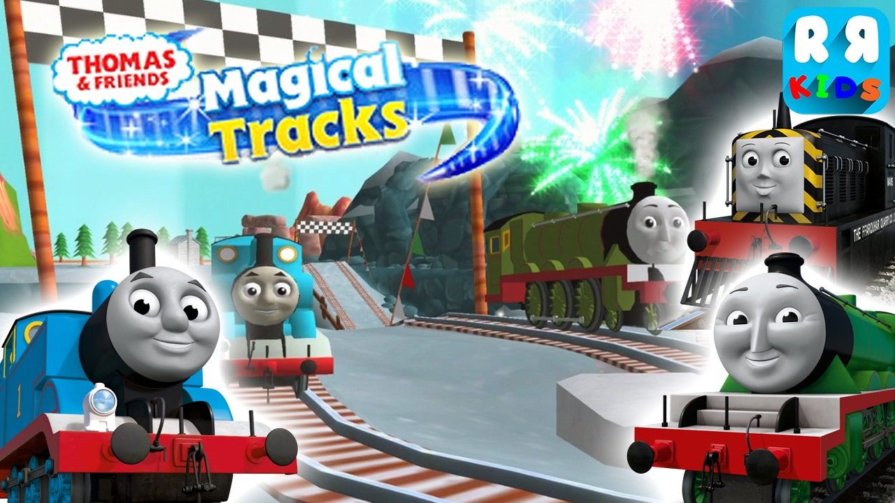 Thomas Race vs Henry and Mavis Thomas and Friends: Magical Tracks - Kids Train Set
