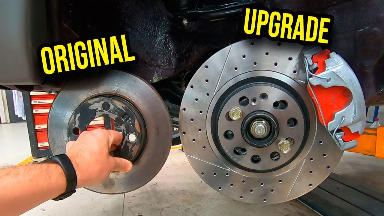 Freios novos: upgrade no Gol GTS Vinho!