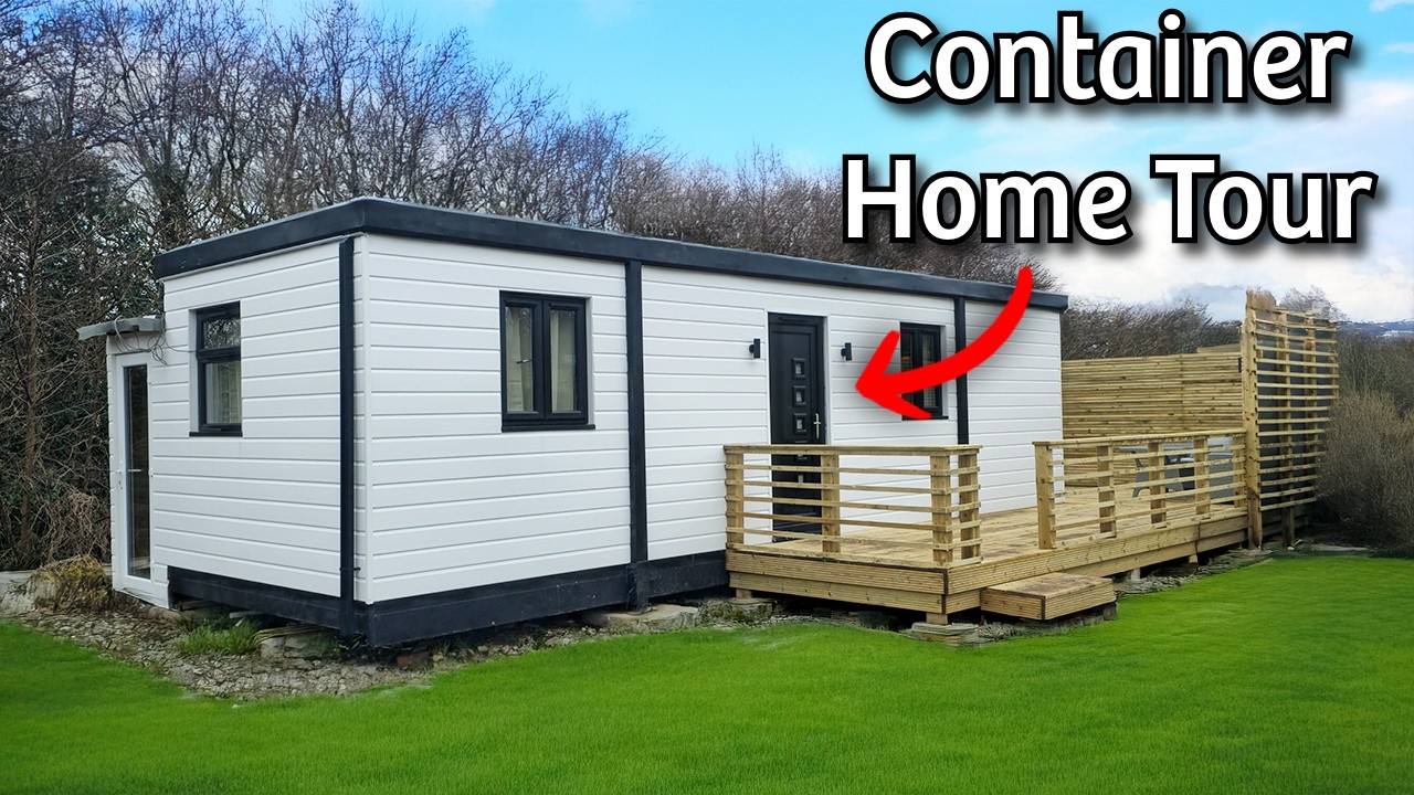 DIY Off Grid Container TINY Home TOUR + Total COST!