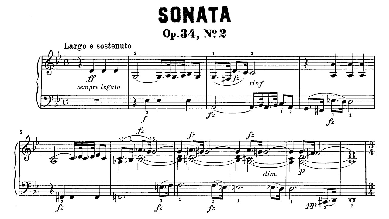 Muzio Clementi - Piano Sonata Op. 34 No. 2