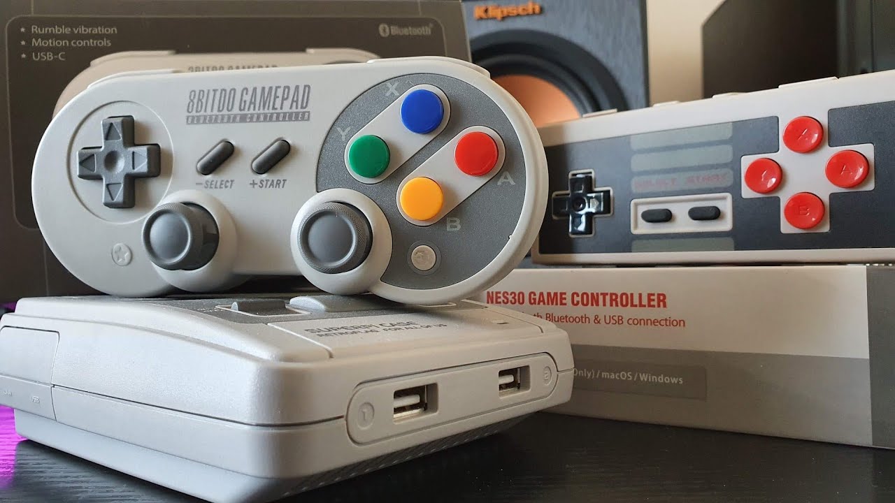 La manette reine du rétrogaming 🎮 8bitdo SF30 Pro Bluetooth