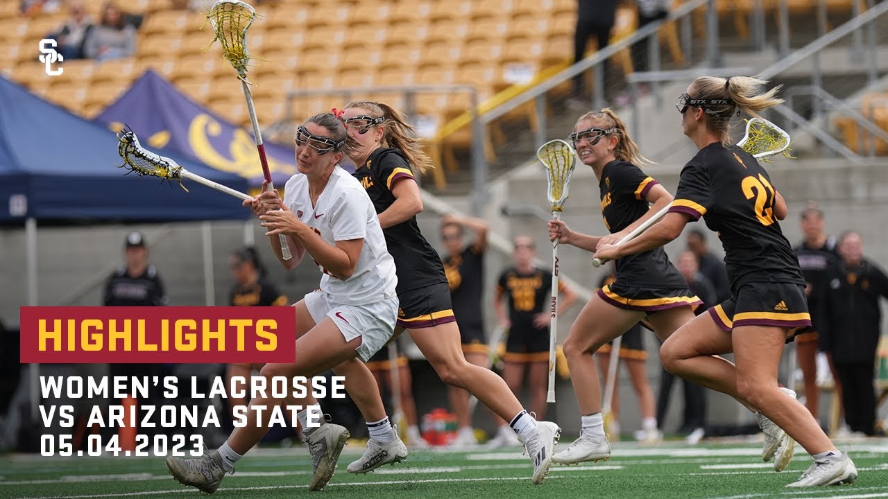 Women's Lacrosse - USC 9, Arizona State 5: Highlights (5/4/23)