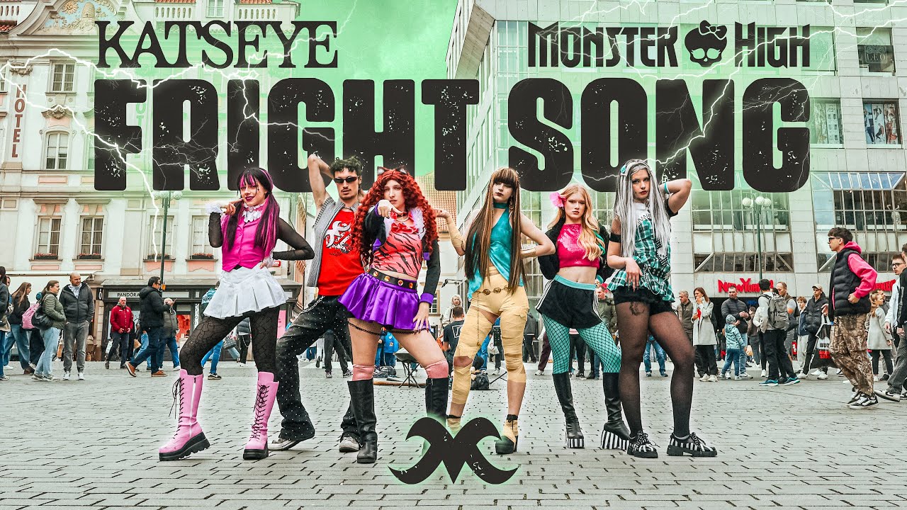 [HALLOWEEN DANCE IN PUBLIC | ONE TAKE] | KATSEYE 'Monster High Fright Song' Cover + Choreo | maenix