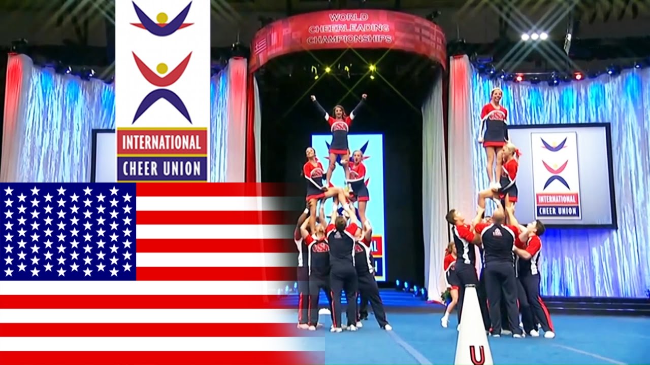 Team USA Coed Premier | Platz 1. ICU World  Cheerleading Championships 2017