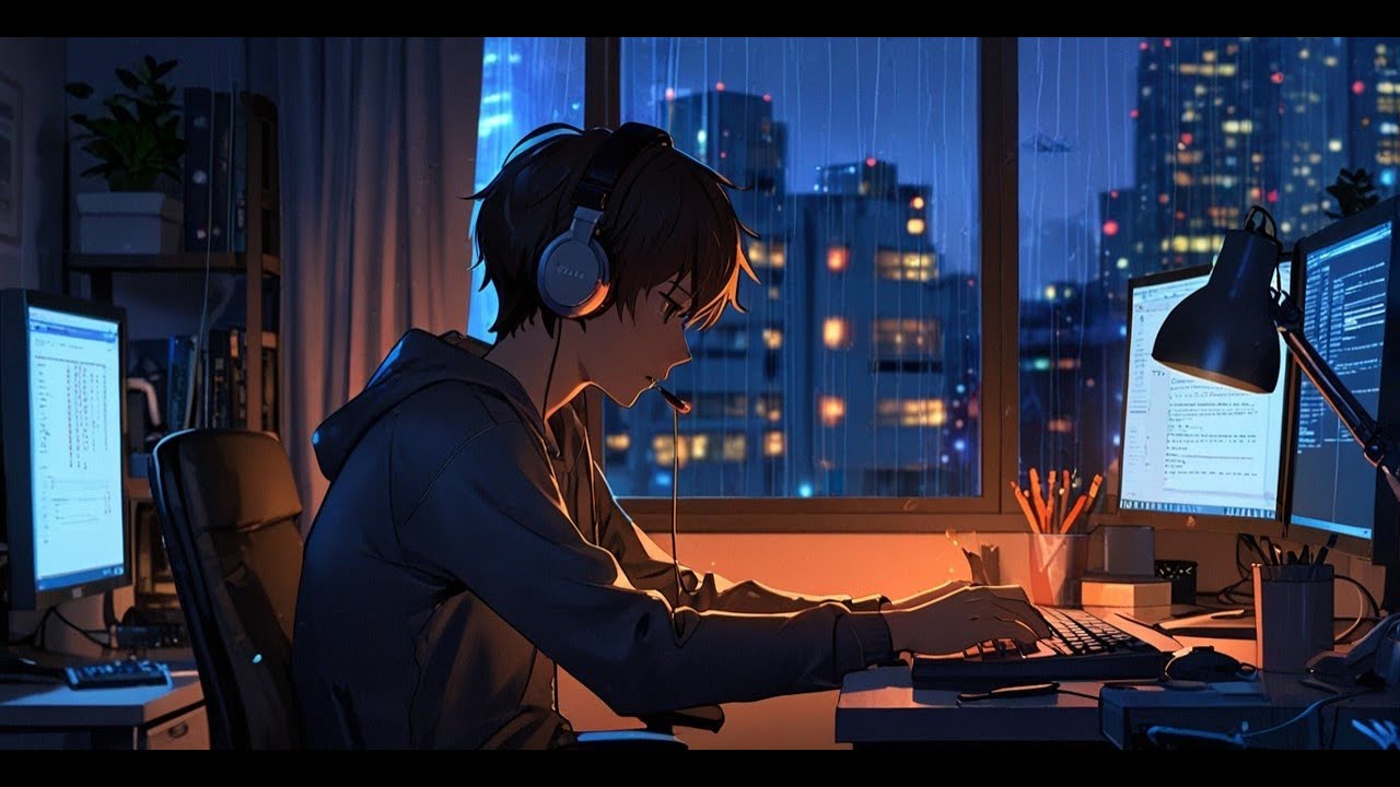 🌙 Codeflow Night | Lofi Beats for Coding, Focus & Late-Night Programming