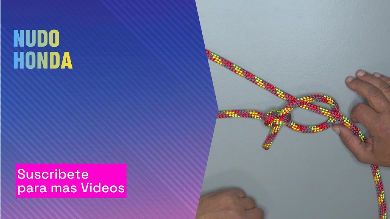Nudo Honda / Lariat Loop #nudos #knot #tutorial