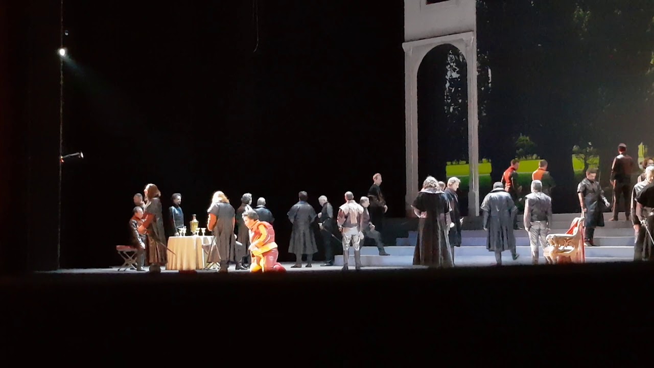 Prova generale Rigoletto.Teatro Carlo Felice.Amartuvshin Enkhbat