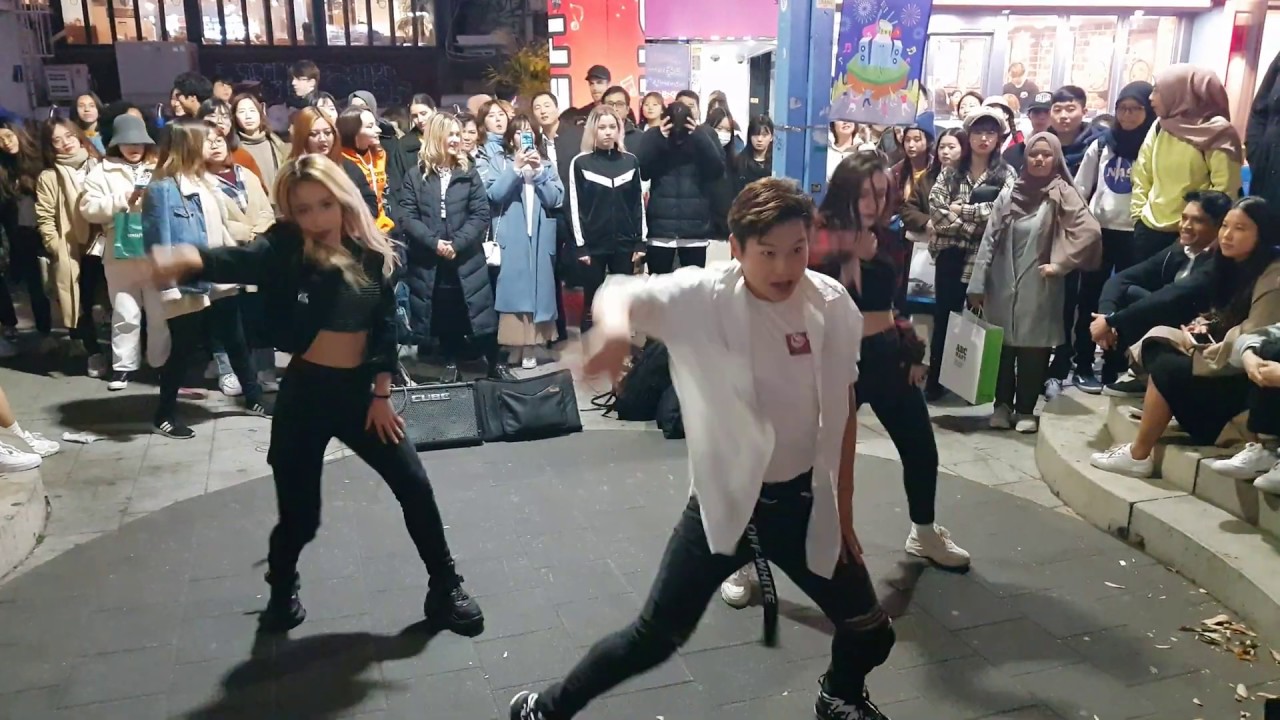 20191108 today hongdae dance team 레드스파크 Red Spark busking 03 - Swalla _ Jason Derulo