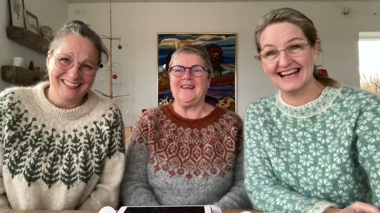 Strikkepodcast nr 13 med “STRIKKEVENINDERNE”
