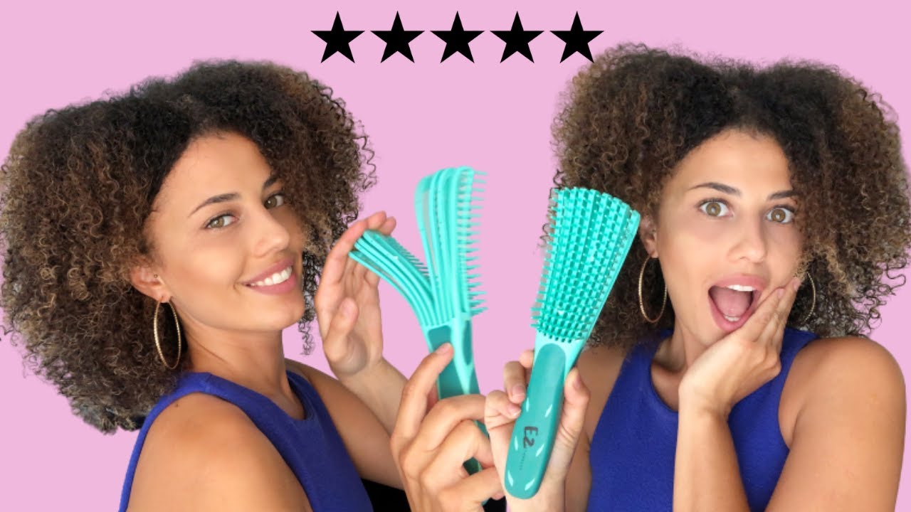 Kıvırcık Belirginleştiren Mucize Tarak | I TRIED EZ DETANGLER, I'M STILL SHOCKED😱  😍
