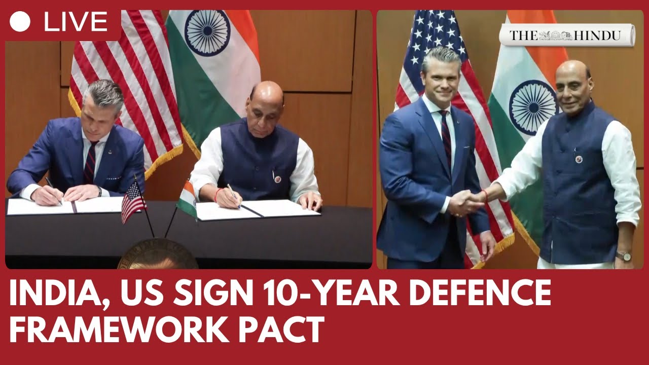 Индия и США подписали 10-летнюю рамочную программу сотрудничества в области обороны для углублени...