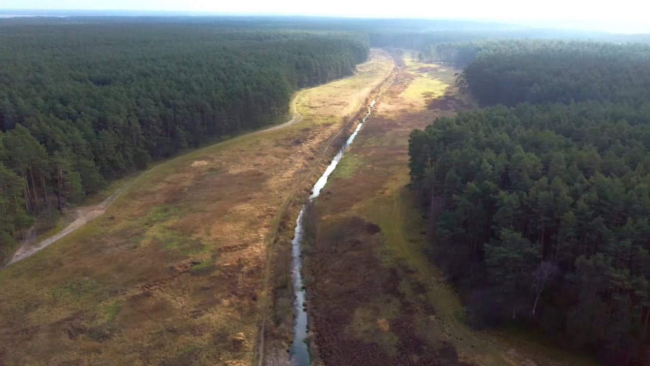 Bydgoszcz i okolice z drona (Dobrcz, Gorzeń) 4k