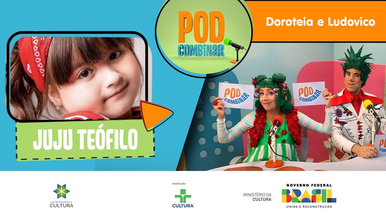 PodCombinar | Doroteria e Ludovico com Juju Teófilo | Quintal da Cultura