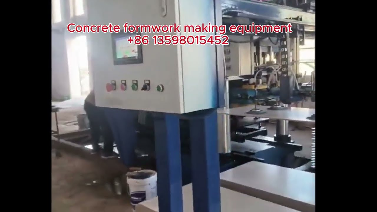 How to make Concrete formwork making equipment ----production#construction #concreteformwork