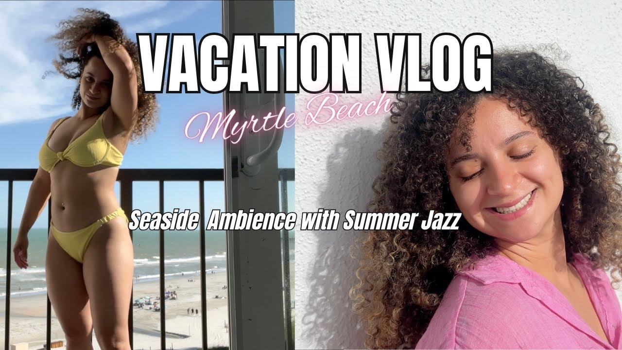 I Went On Vacation! Seaside Ambience with Summer Jazz