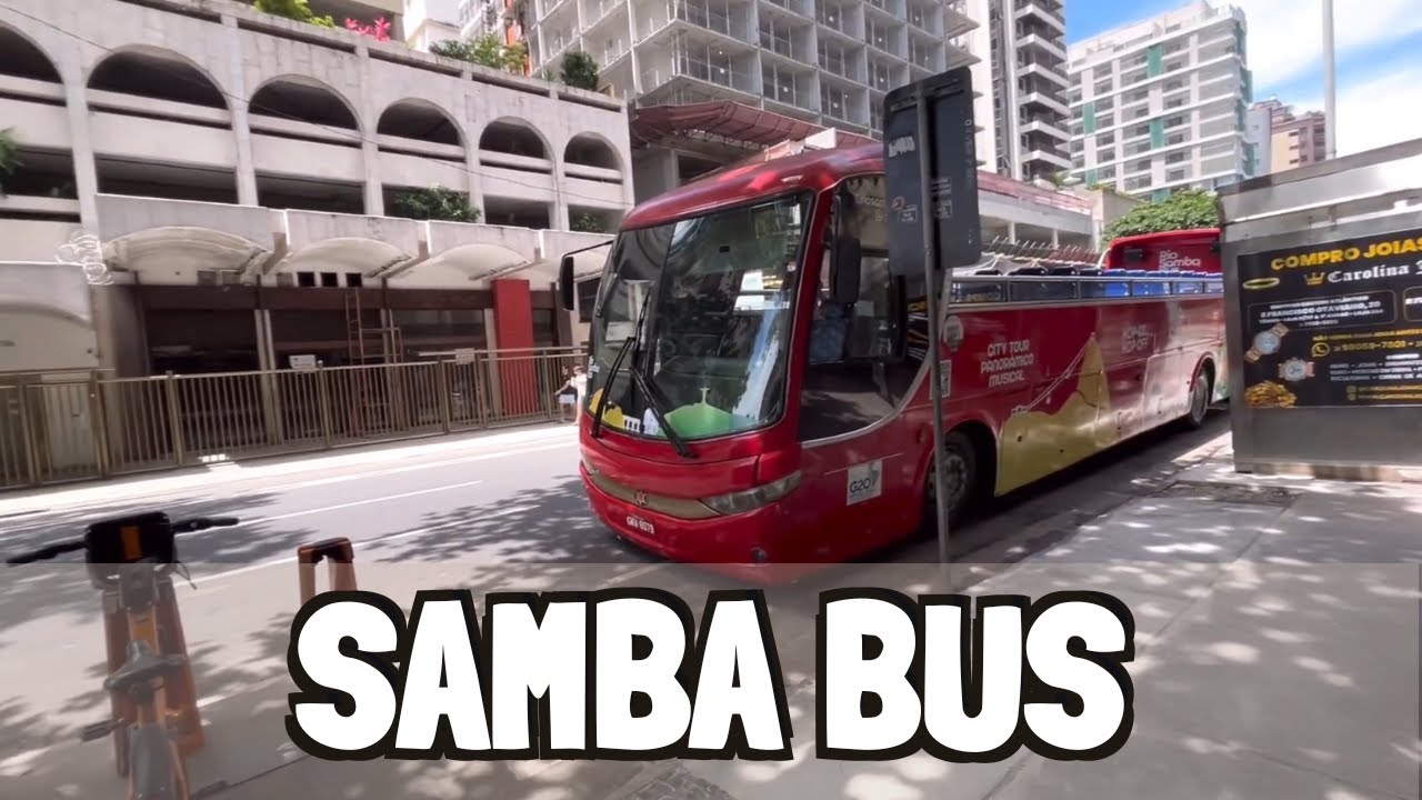 RIO SAMBA BUS: PASSEIO PANORÂMICO PELO RIO DE JANEIRO