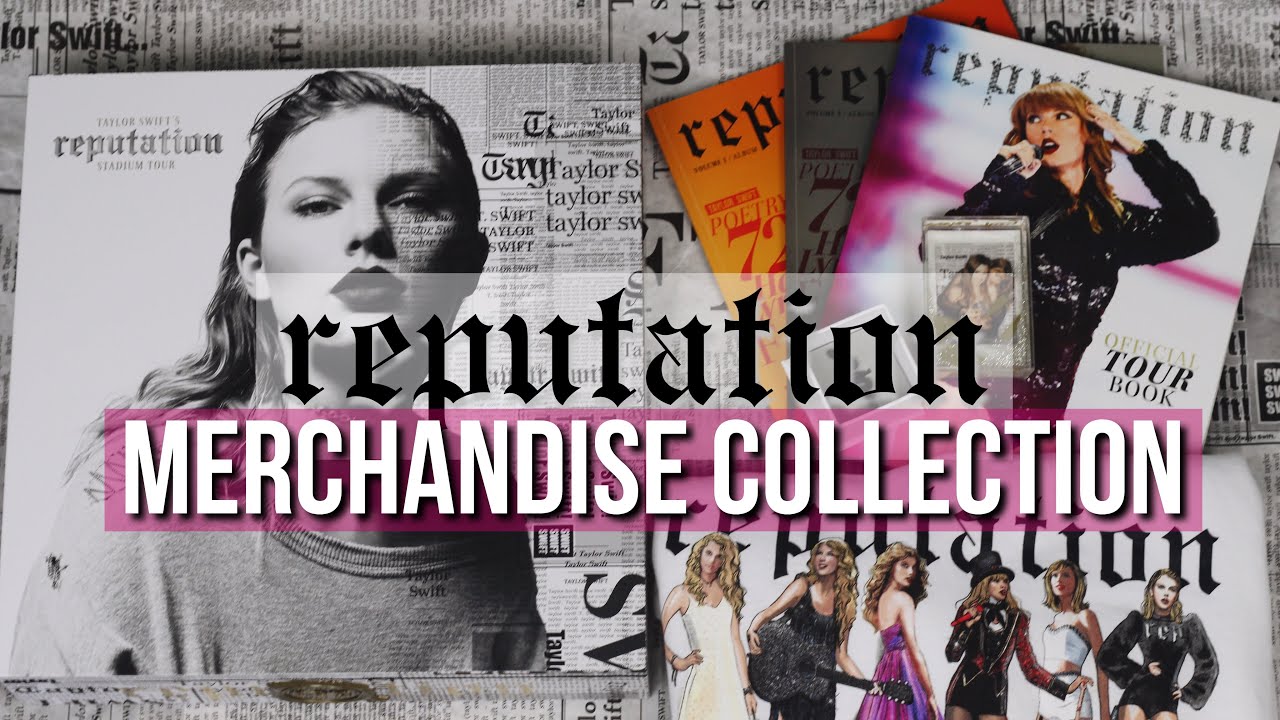 Taylor Swift Reputation Merchandise Collection
