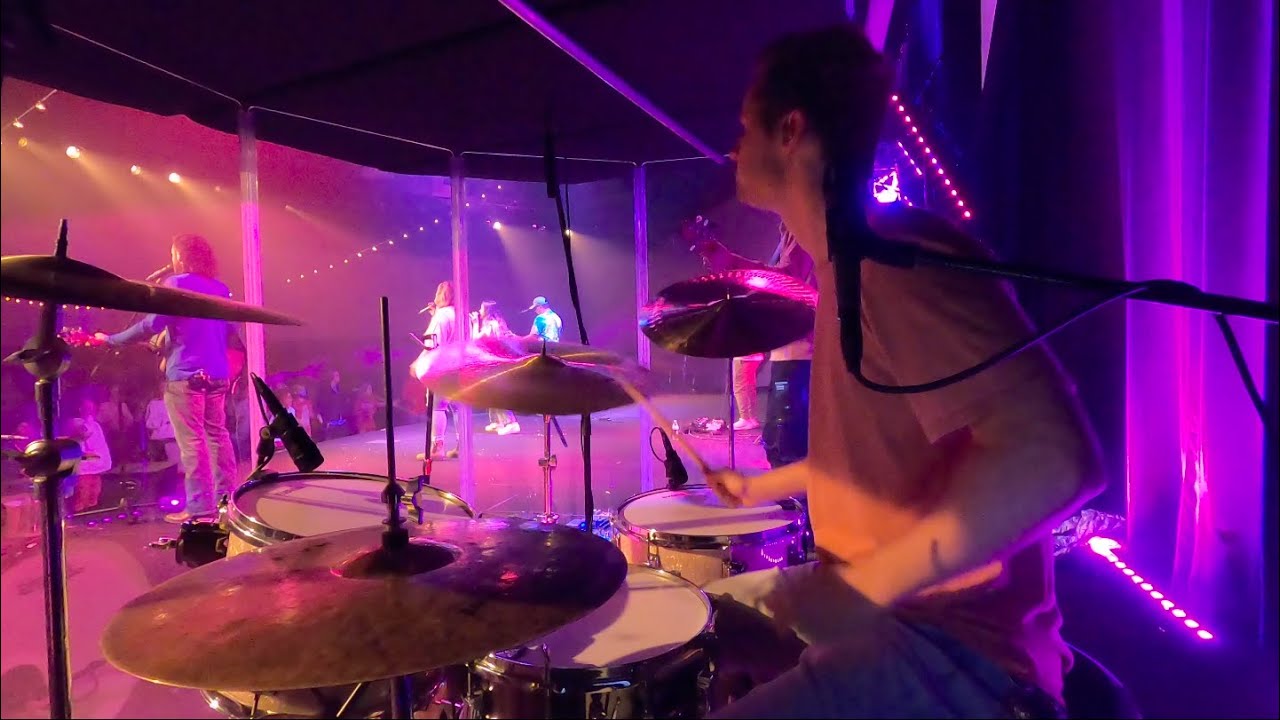 God of Revival - Bethel Music // Live Drums [In-ear mix audio]