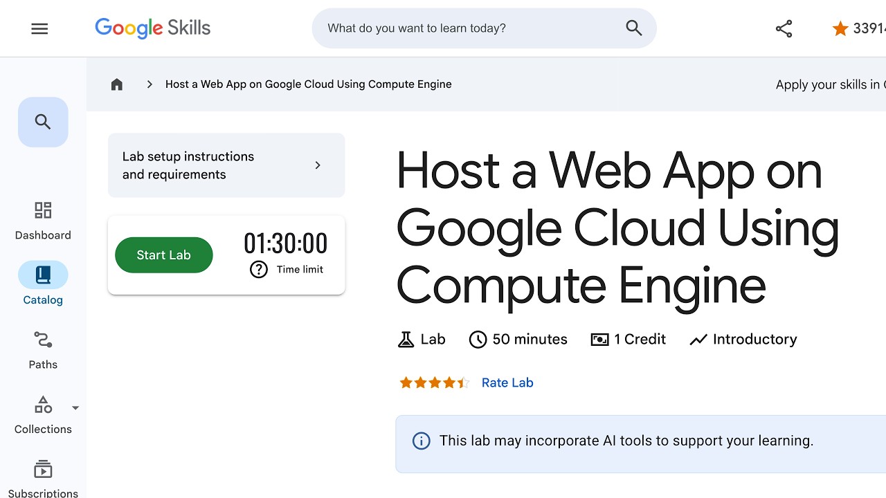 Host a Web App on Google Cloud Using Compute Engine GSP662