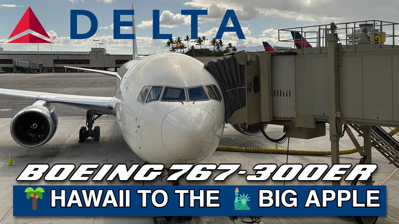 Trip Report Delta Air Lines Boeing 767-300ER Honolulu (HNL) - New York (JFK) Delta Main Cabin