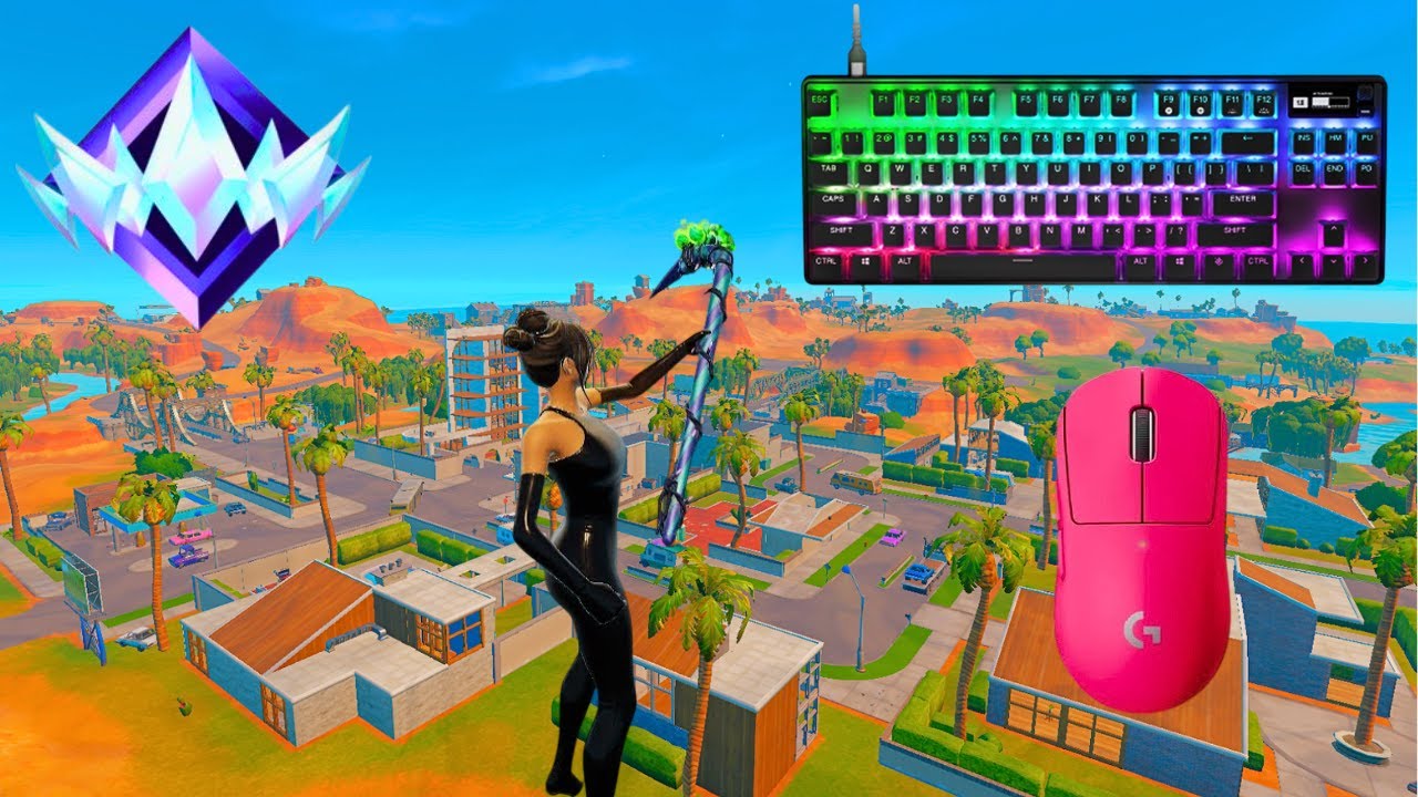 Fortnite Unreal Ranked Reload | Keyboard & Mouse Gameplay | 240 FPS  | 4K