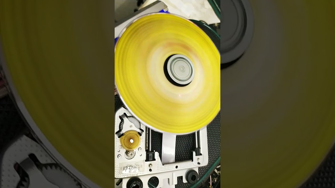 Dvd player disc loading | dvd player inside lens CCM | #dvd player #dvd #dvdlens