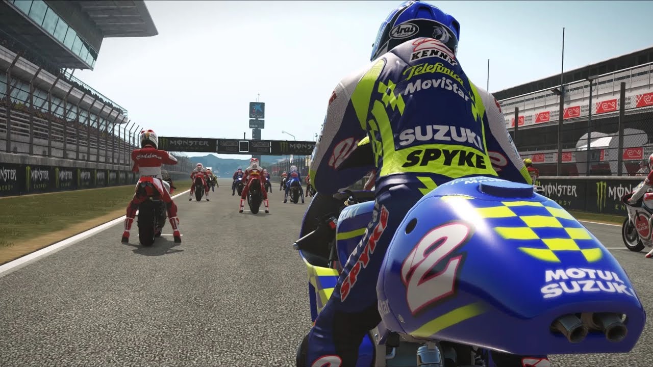 MotoGP 17 - Suzuki RGV 2000 - Test Ride Gameplay (PC HD) [1080p60FPS]