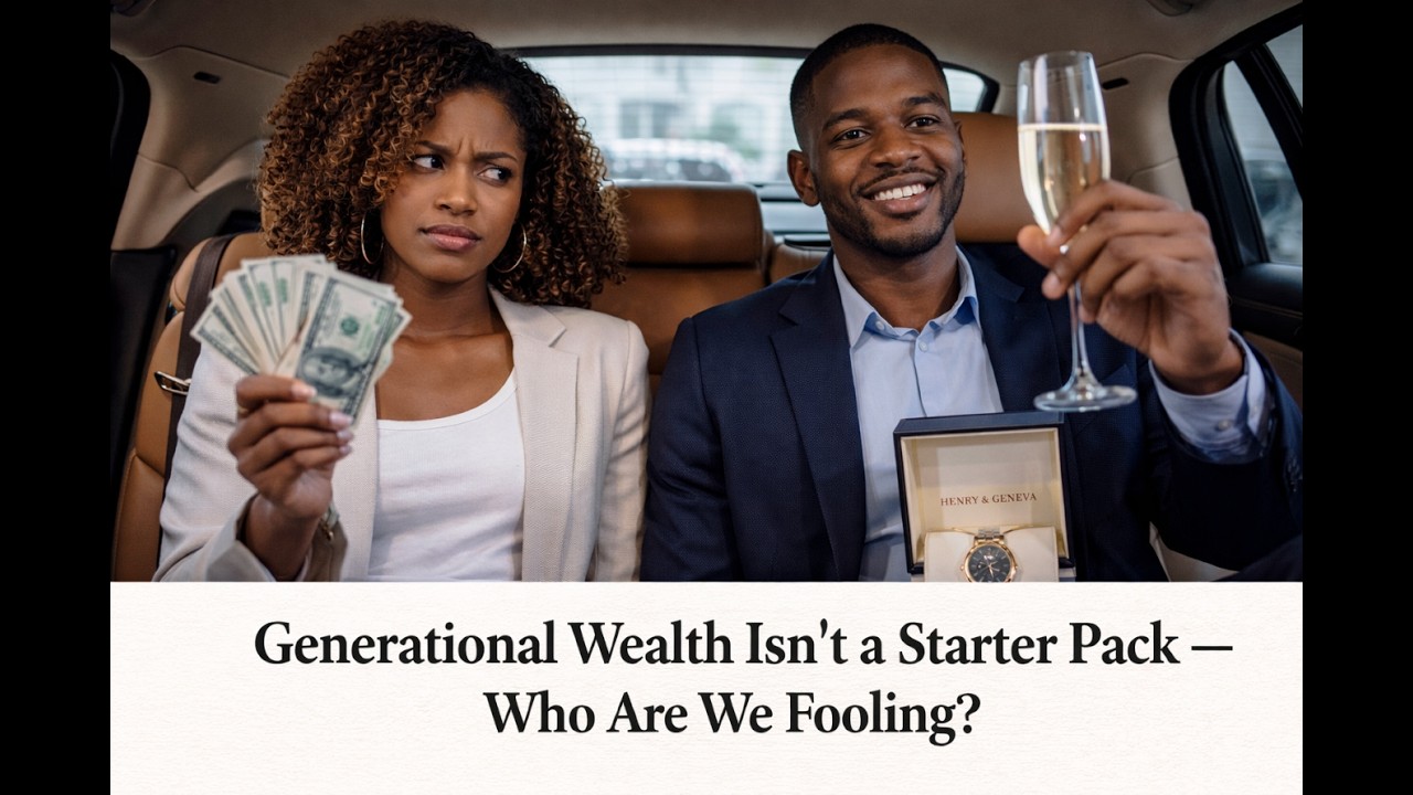 “Generational Wealth.... Who Are We Fooling?