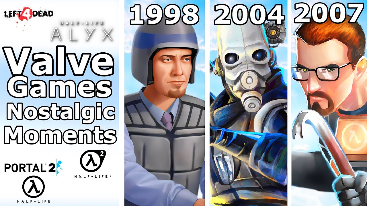 All Nostalgic Moments in Valve Games (1998 - 2026)