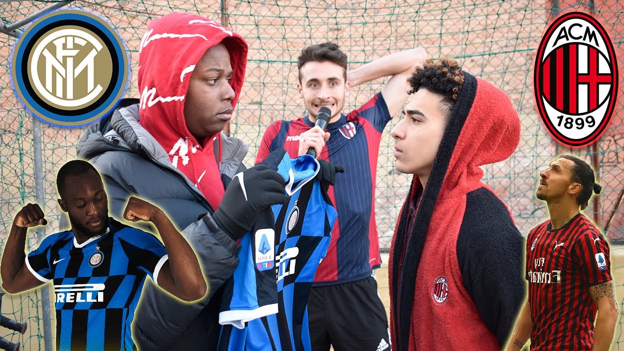 Inter VS Milan - BOTTA e RISPOSTA e Battaglia RAP Freestyle!!