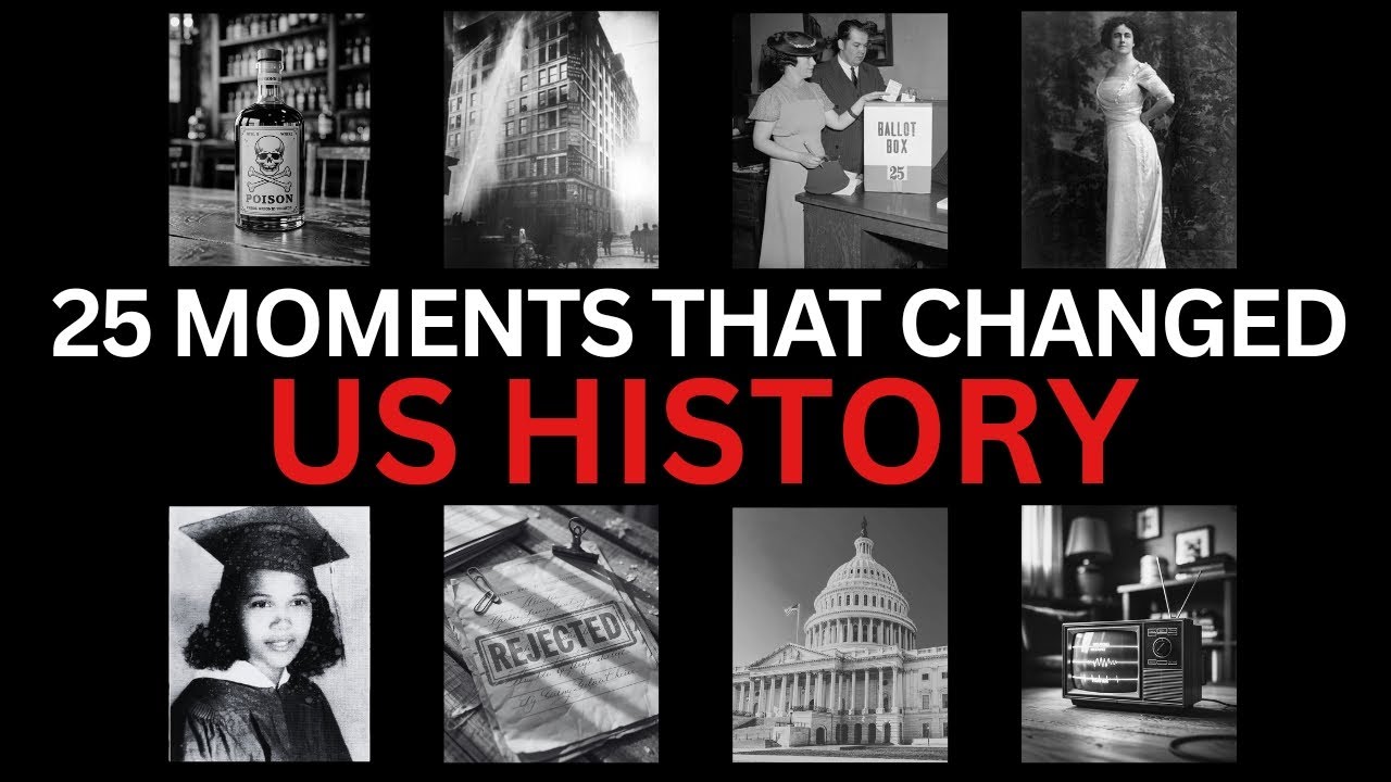 U.S. History Was Never the Same After These 25 Moments | US History for Sleep