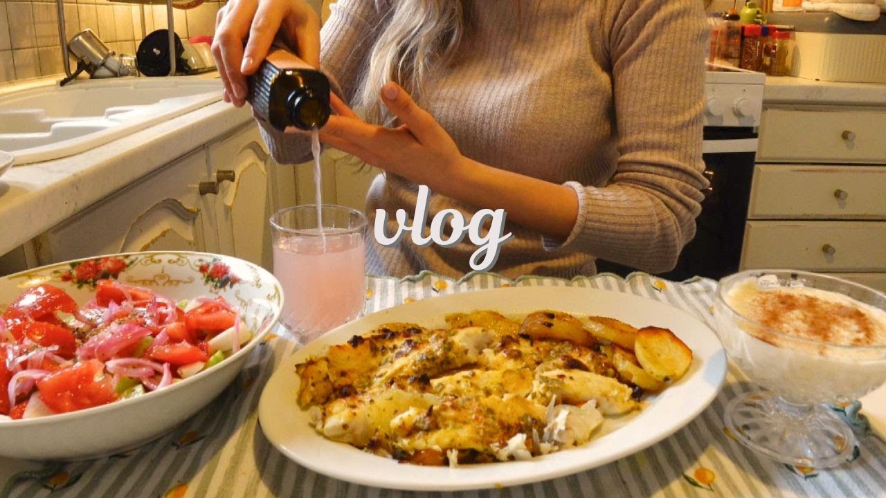 Здоровый домашний фаст-фуд 🥙 донер-кебаб из говядины, запеченная рыба с лимоном и рисовый пудинг с б