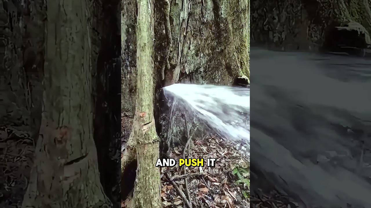Why Does Water Shoot Out of Trees When You Cut Them?