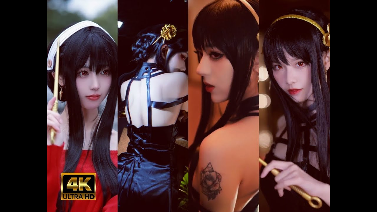【4K】|Tiktok DouYin 约尔太太cos! 谁能拒绝一个杀手妈妈呢？ | Can you say no to a killer mom?