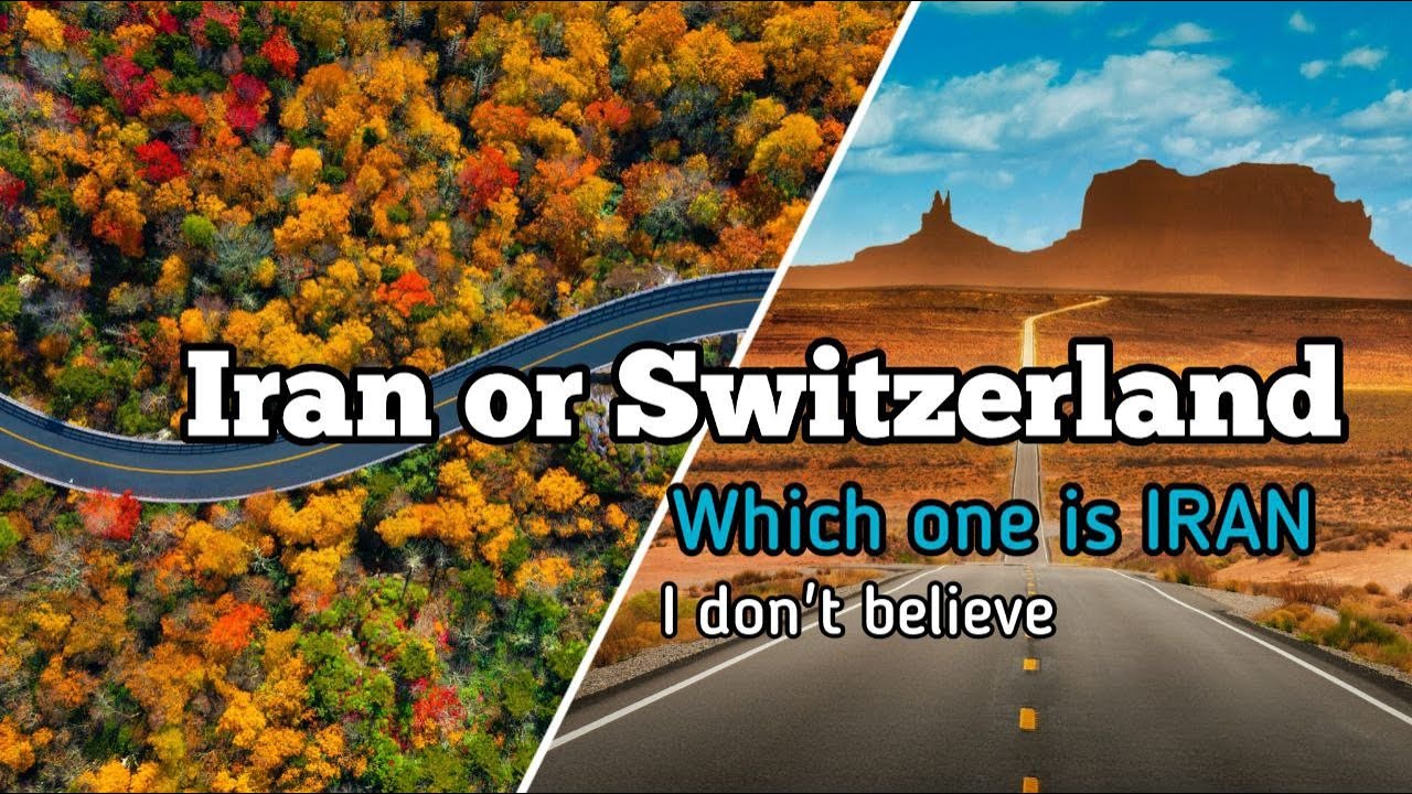 Chalus road driving northern Iran | Watch this if you think iran is a dry county