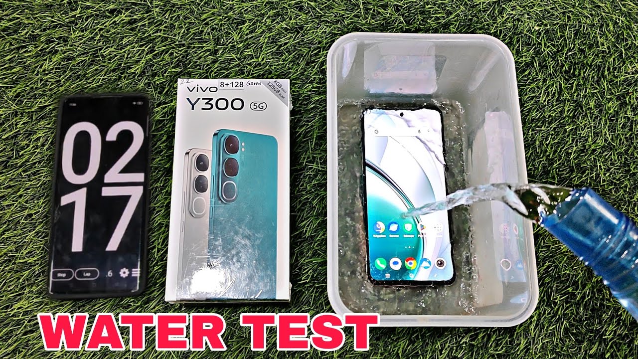 VIVO Y300 5G WATER TEST