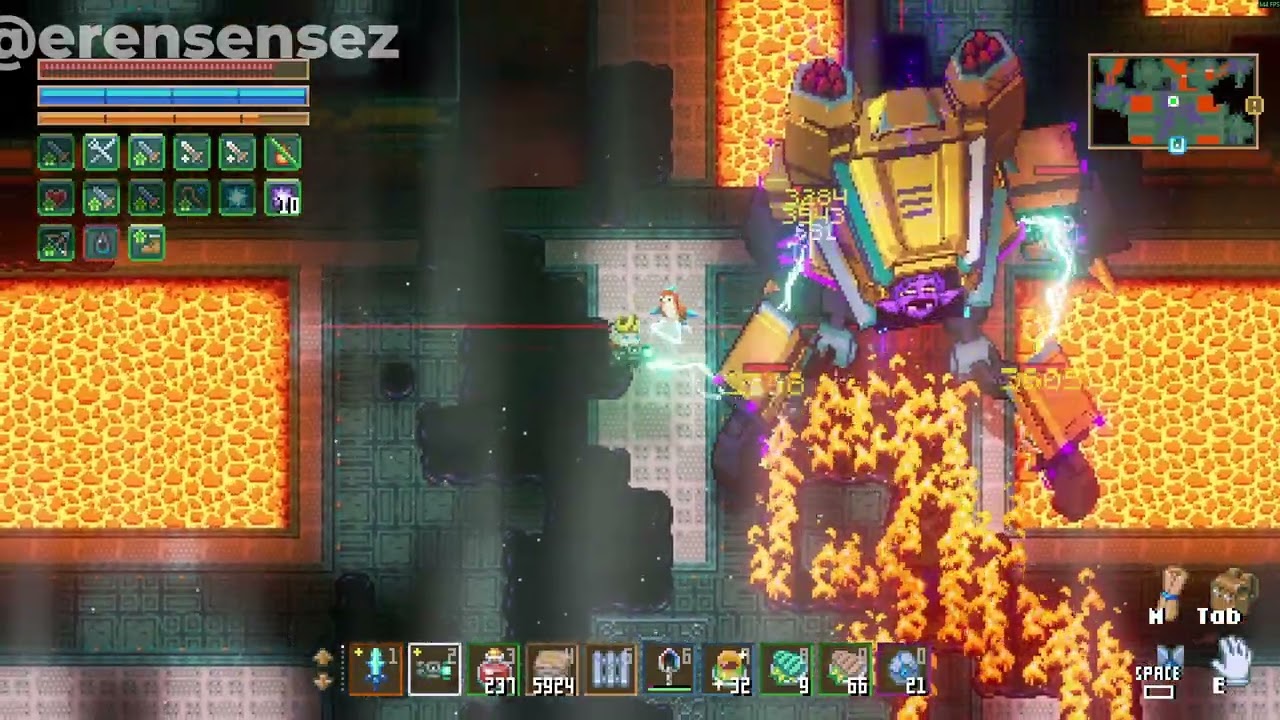 Core Keeper Void&Voltage S.A.H.A.B.A.R. boss fight!!! (The huge new mecha endgame boss) v1.2.0.4