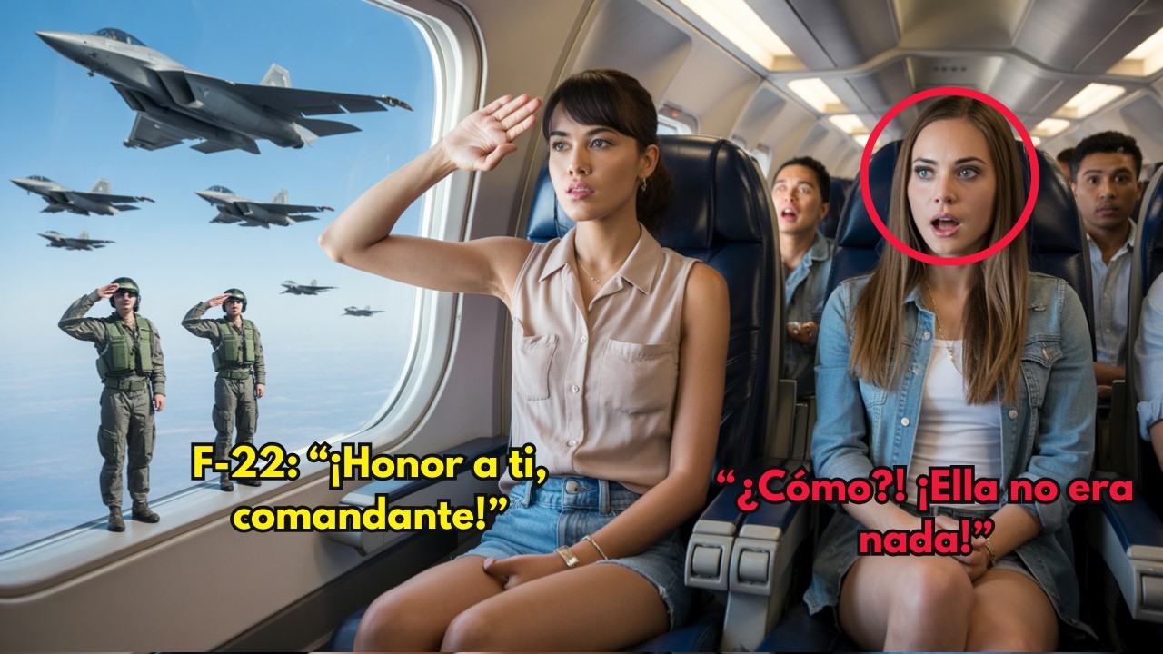 “Ella era solo una pasajera — Hasta que los F-22 solicitaron autorización bajo su nombre”