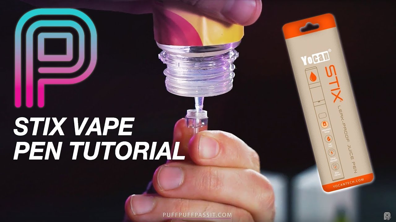 STIX VAPE PEN TUTORIAL! The new ultra lightweight vape mod from Yocan