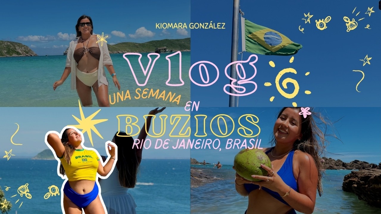 ¡Una semana en BÚZIOS! BRASIL, RJ | así es viajar a Brasil en verano