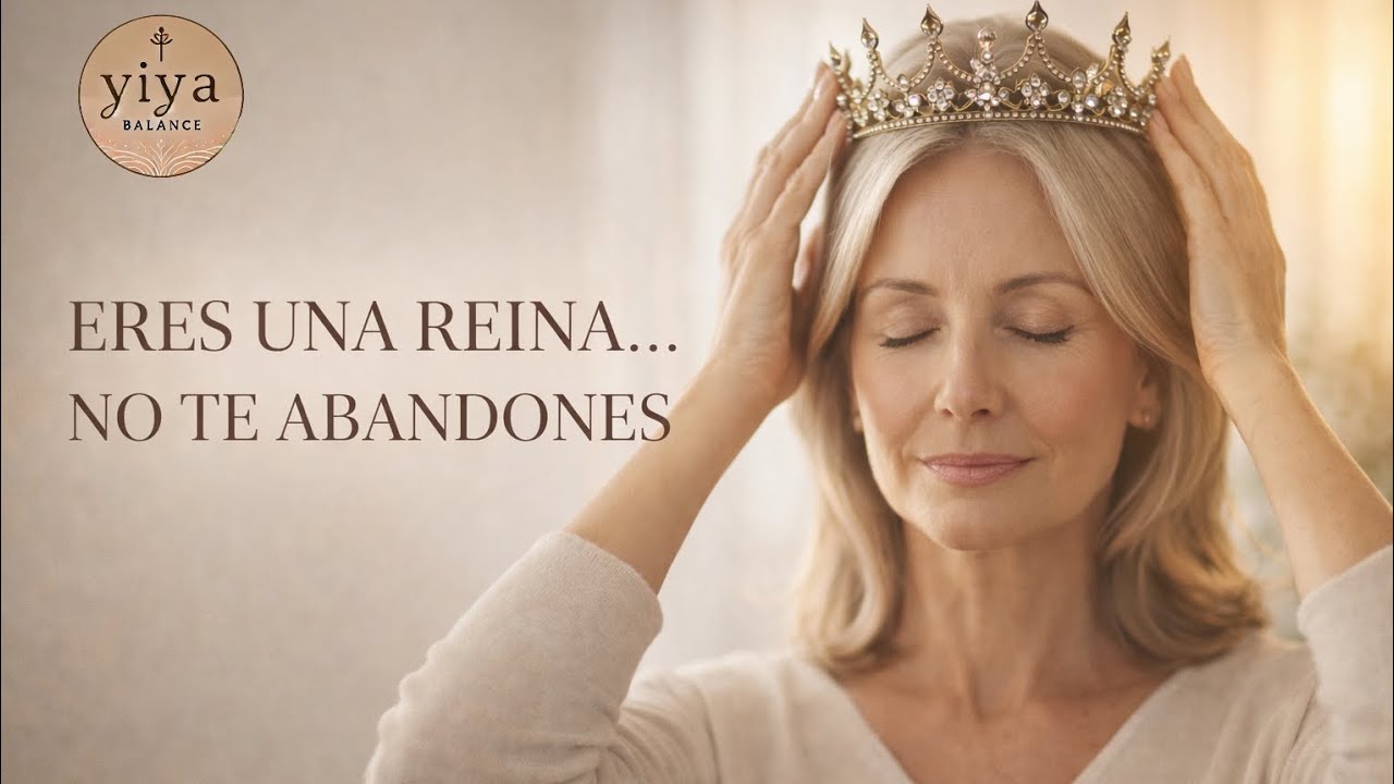 Eres una reina....no te abandones 