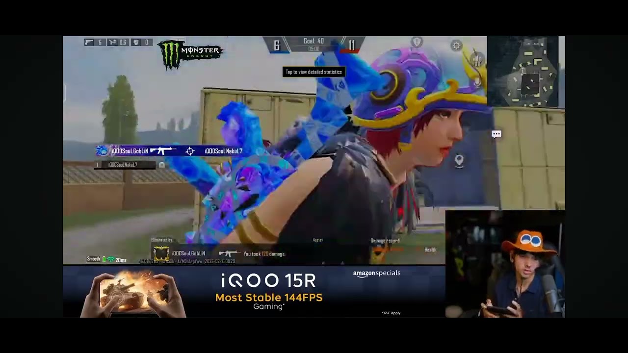 1v1🥵☠️☠️ GOBLIN VS NAKUL!!! #soul #1v1 #godlike #bgmi #pubgmobile #live #crazy #hindi 