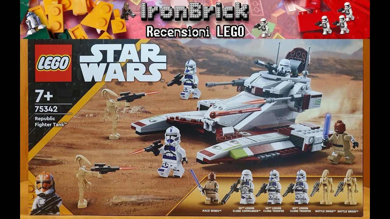 Star Wars Republic Fighter Tank - LEGO 75342 - Recensione