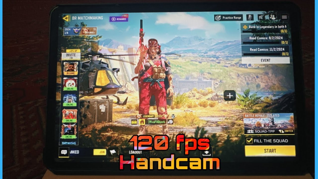 IPad Pro M1 | 120 fps Handcam #codm #ipadpro #handcam