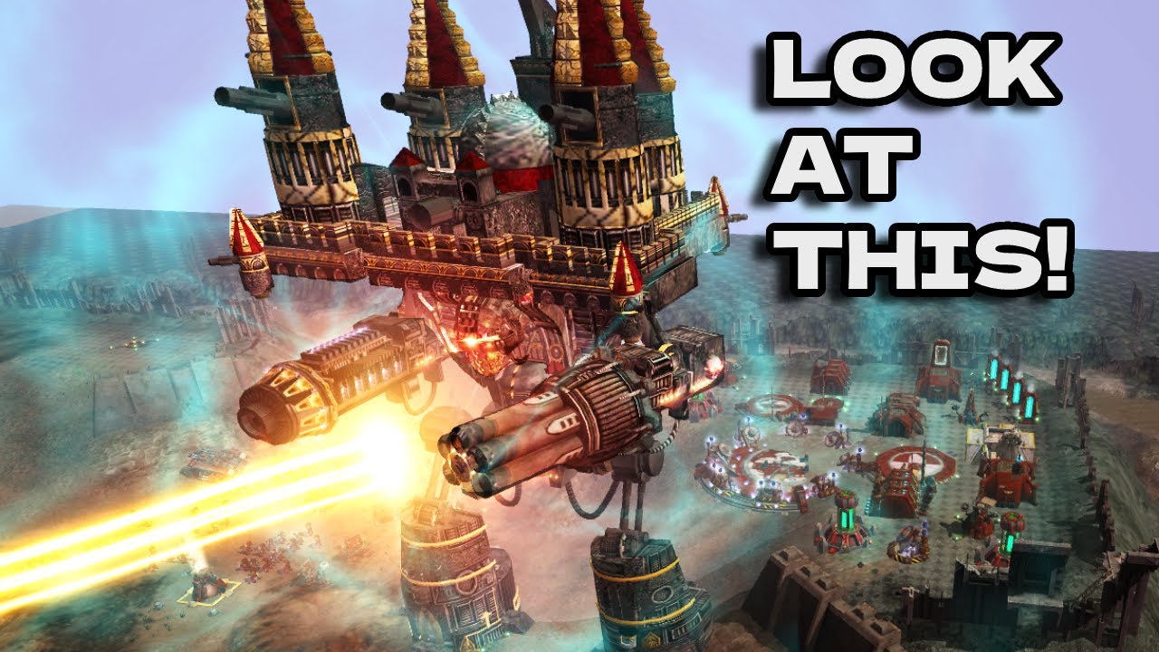 IMPERATOR-CLASS TITAN vs Chaos! - The Crucible Mod, Warhammer 40K: Dawn of War: Soulstorm